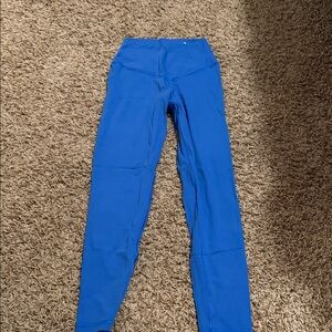Aerie electric blue leggings